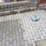 Číštění zámkové dlažby Třeboň