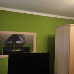 Výmalba pokoje zelenou barvou Kaplice