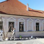 Před zednickými pracemi historický dům jihočeský kraj