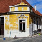 Před rekonstrukcí fasády historického domu jihočeský kraj